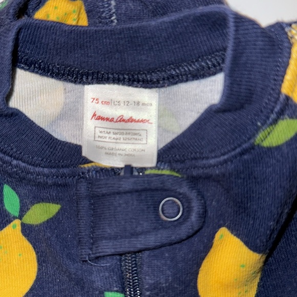 Hanna Andersson zip up pajamas - Picture 2 of 2